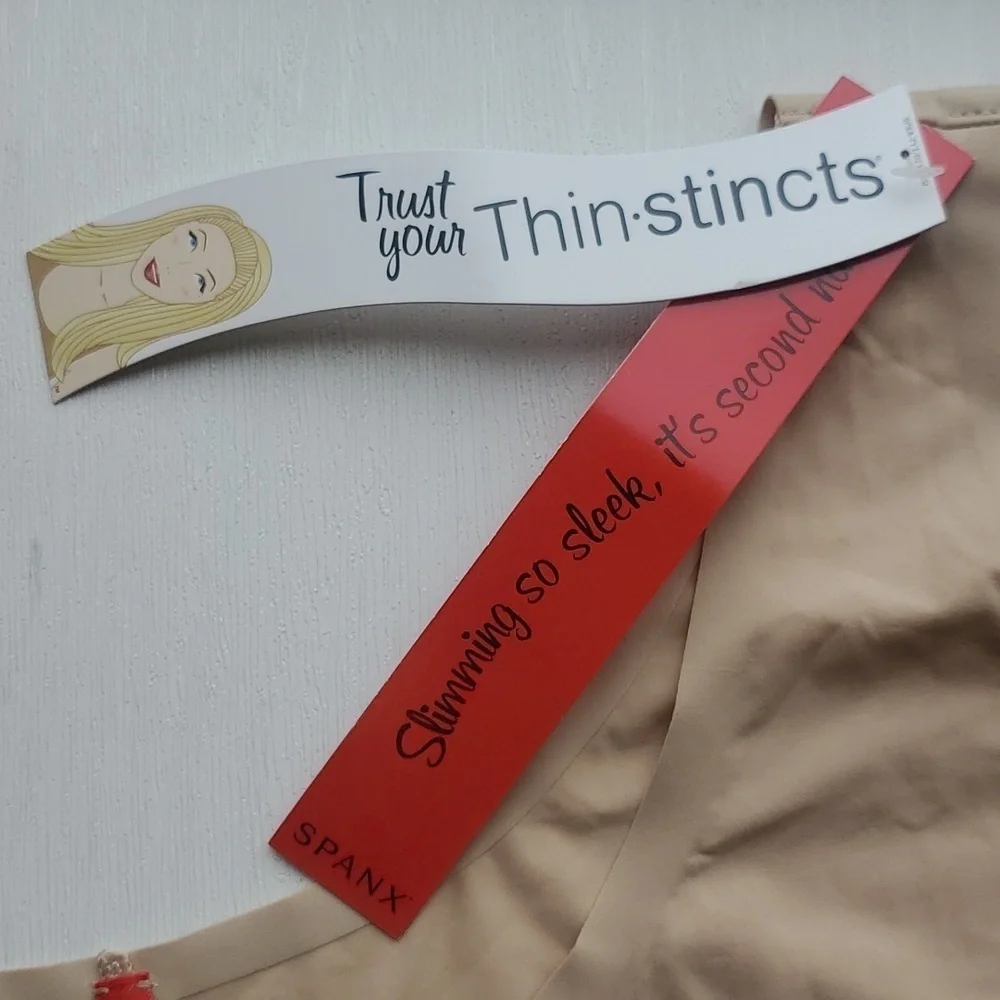 Spanx Nude Trust Your Thinstincts Mid Thigh Bodysuit Shapewear 3X NWT